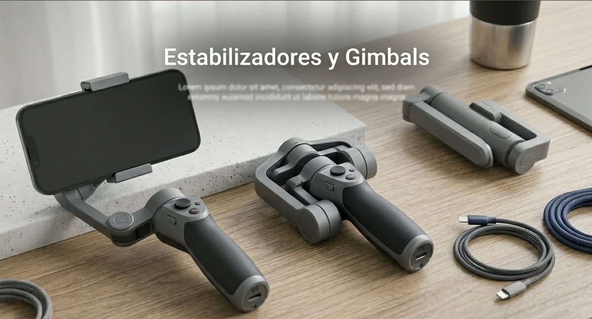 Estabilizadores y Gimbals Profesionales