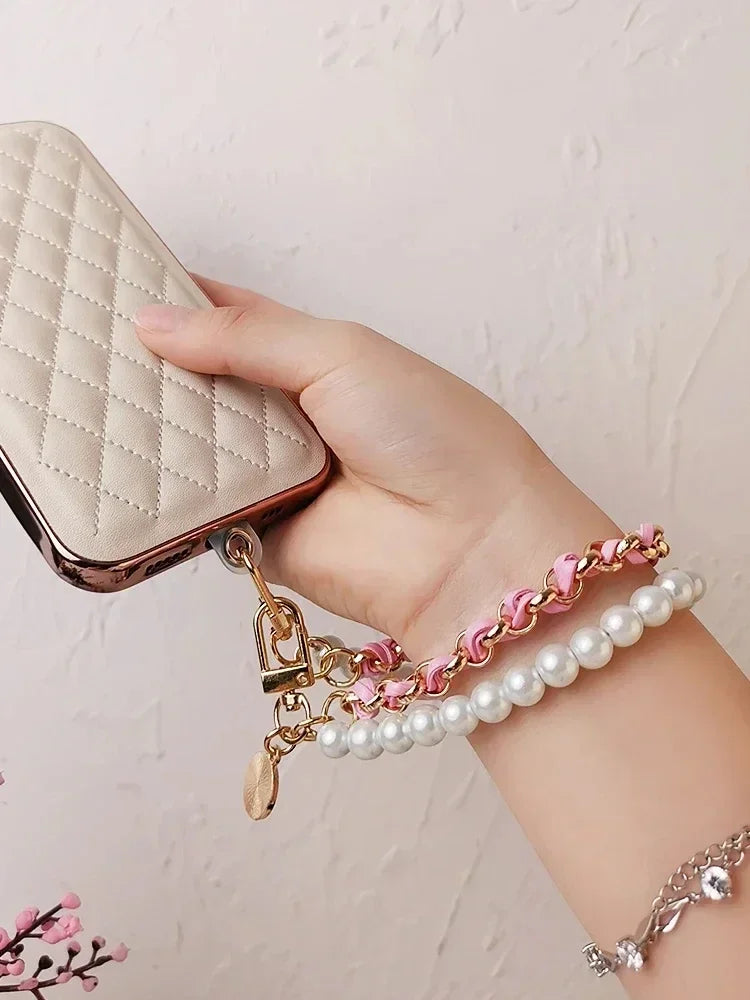 Camellia Pearl Strap
