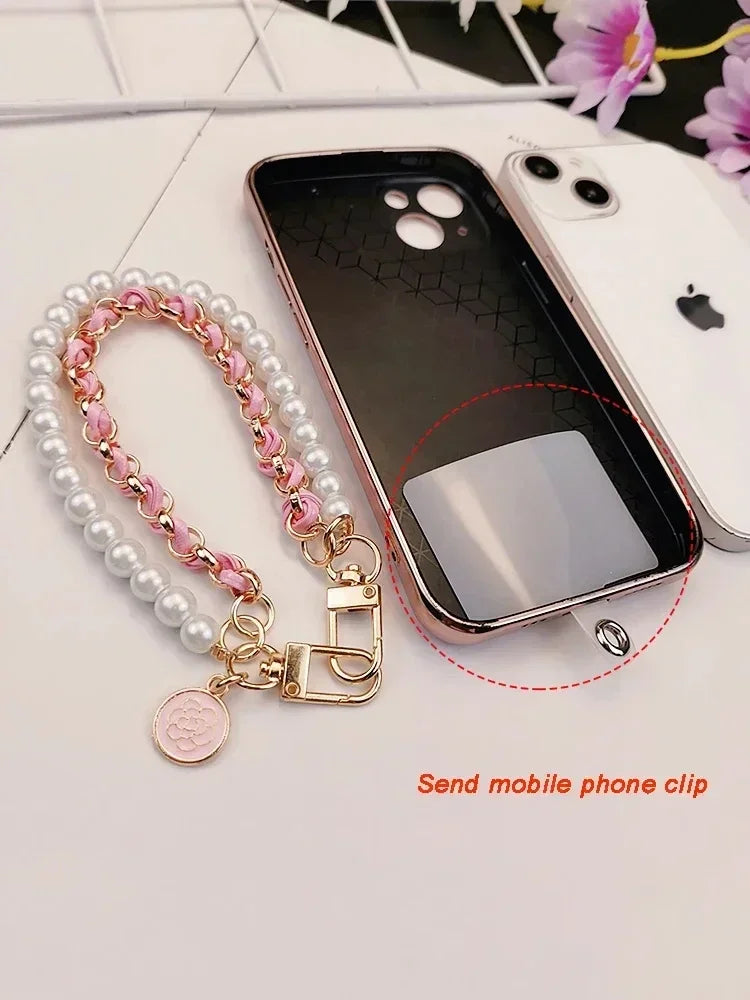Camellia Pearl Strap