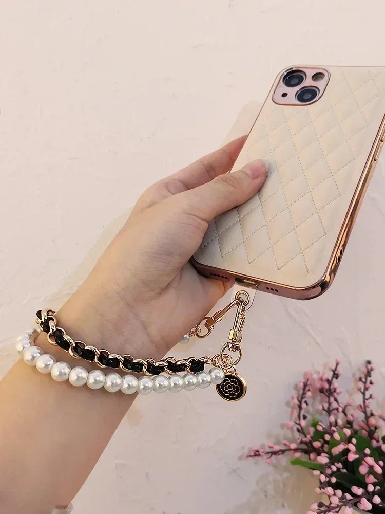 Camellia Pearl Strap