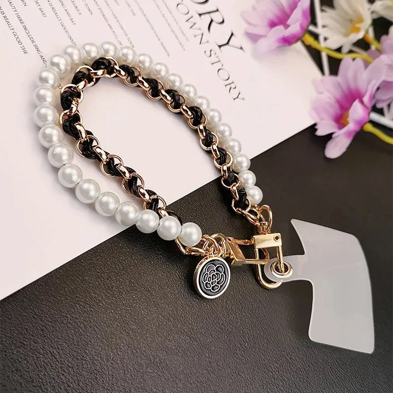 Camellia Pearl Strap
