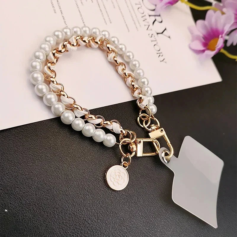 Camellia Pearl Strap